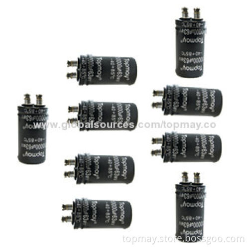 Aluminum Electrolytic Capacitors with 10 to 100 and 160 to 400V Rated Voltage